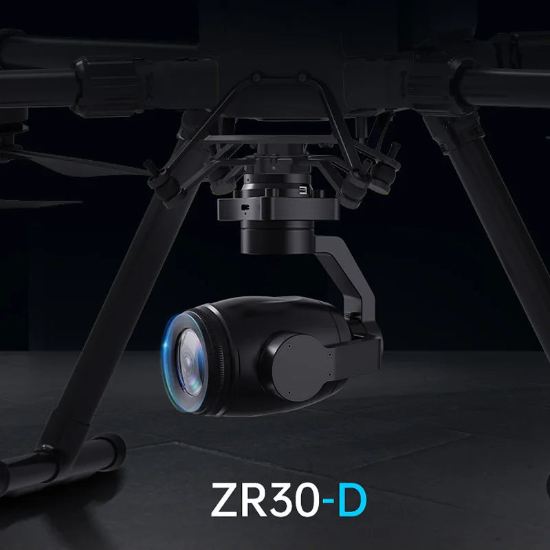 SIYI ZR30-D 4K 8MP Ultra HD 180X Hybrid 30X Optical Zoom Gimbal Camera DJI Matrice 300 RTK Drone M300 Payload Surveillance