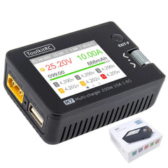 ToolkitRC M7 200W 10A 1–6S Balance Charger