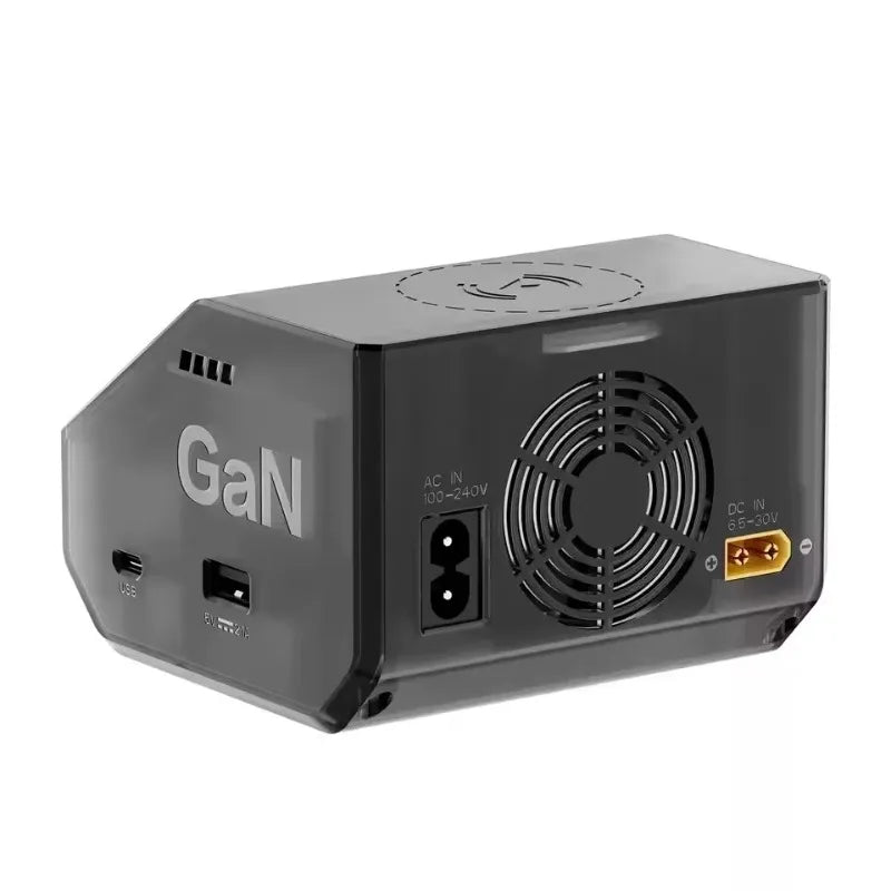 HOTA D6 Ultra Dual-Channel Battery Charger - AC/DC 650W GaN Tech 15A 1-6S LiPo LiHV for FPV Drone RC Batteries