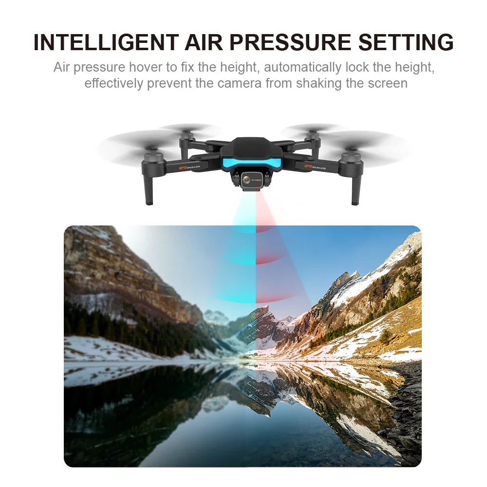 F188 Drone with 5G Wifi GPS Brushless Motor 6K HD Camera Long Flying Time Remote Control Quadcopter