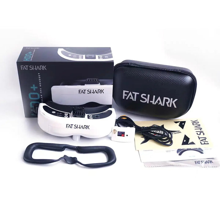 FatShark Dominator HDO2 FPV Goggles — ImmersionRC RapidFIRE & Lumenier AXII Antenna Bundle