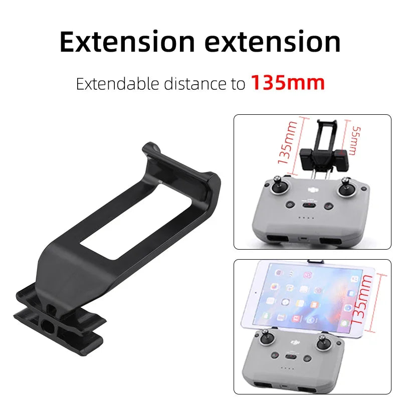Expansion Bracket for DJI Mavic 3/Air 2S/Air 2/Mini 2/Mini 3 Pro/Air 3/Neo/Flip Drone Remote Control Tablet Holder Phone Holder