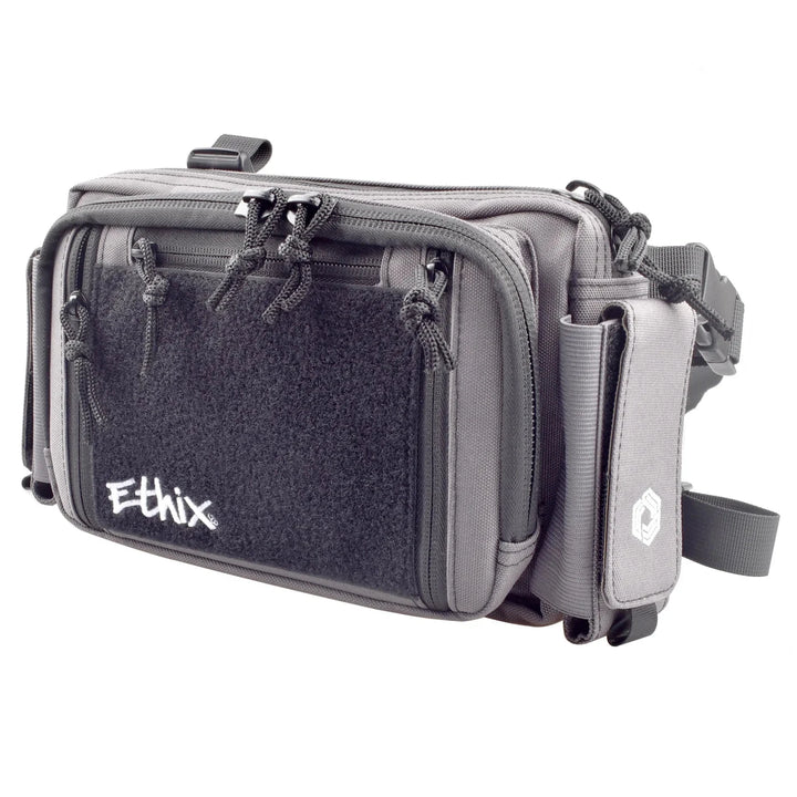 TBS ETHIX Chesty Tactical Chest Rig — Industrial Nylon, 3x Battery Pouches, 8" Prop Storage, Radio Lanyard, MOLLE | Mini Chesty FPV Bag
