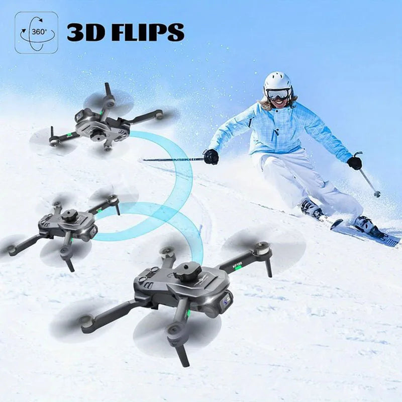 KF109 Brushless Remote Control Drone Optical Flow Positioning Obstacle Avoidance HD Toy Aircraft