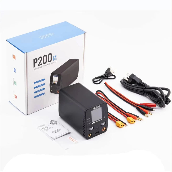 ToolkitRC P200 V2 AC/DC Desktop Fast Charger