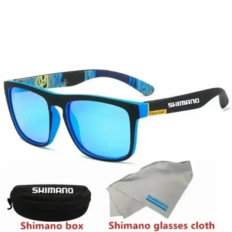 Shimano Fashion Cycling Glasses Outdoor Sunglasses Men Women Sport Goggles UV400 Bike Bicycle Eyewear Fishing glasses