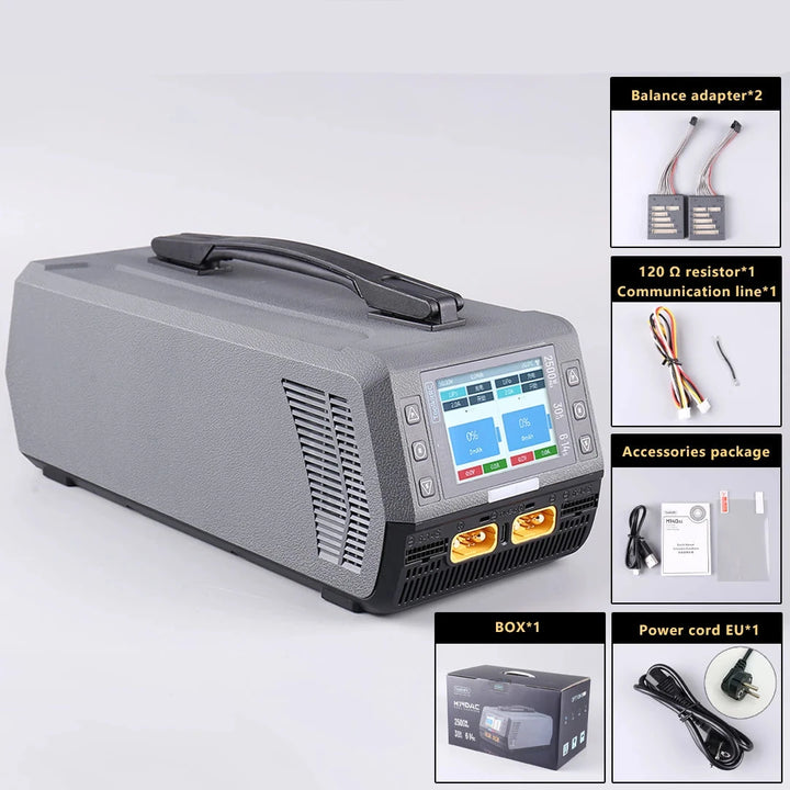 ToolkitRC M14DAC 2500W 50A Dual-Channel Charger