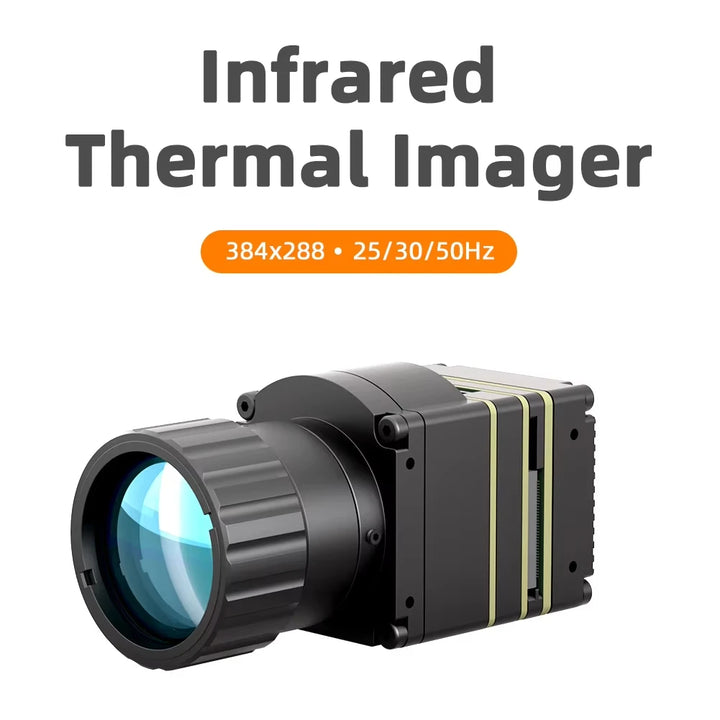 384x288 Infrared Thermal Camera - LWIR HDMI USB UVC Uncooled Industrial Thermal Imager 9.1mm Lens