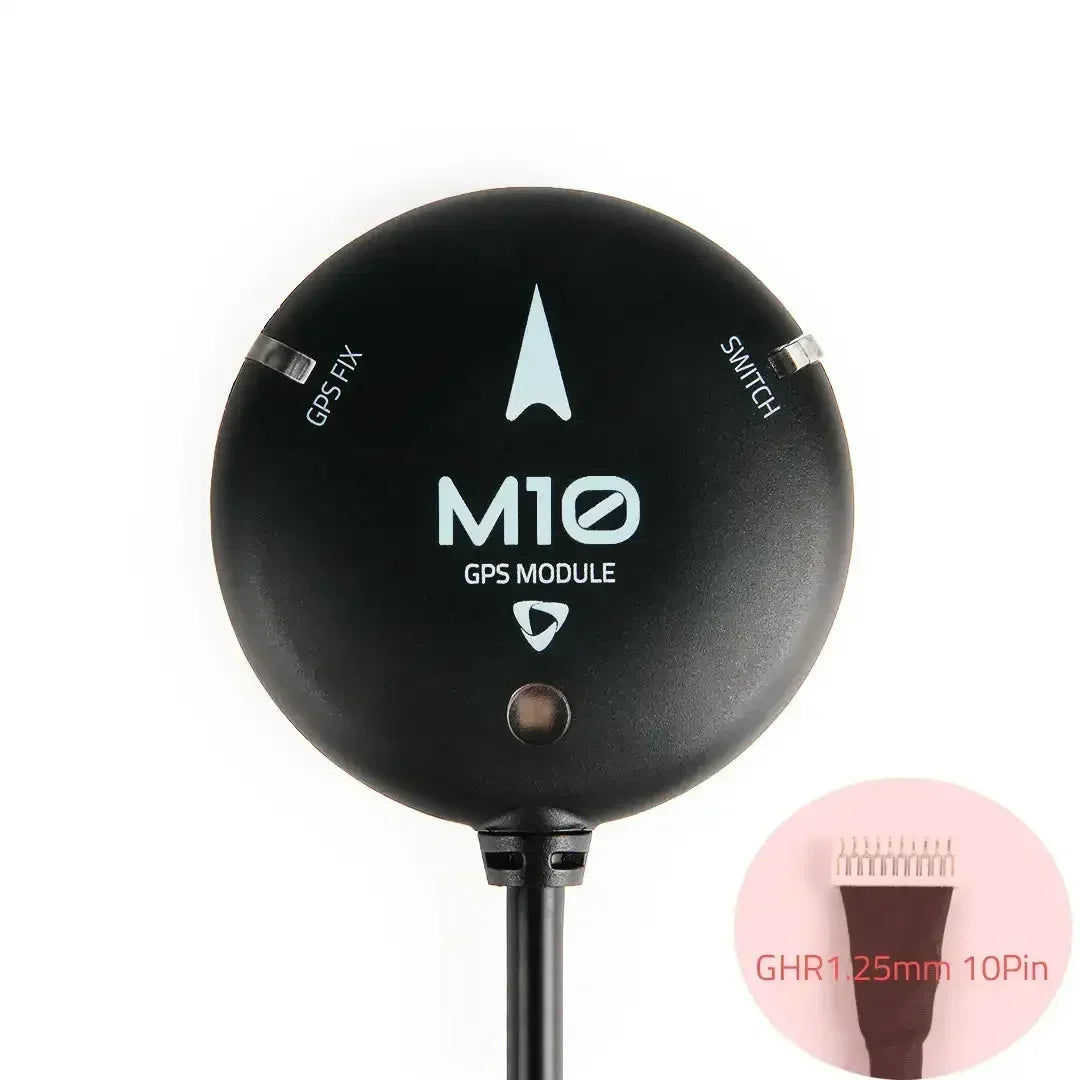 Holybro M10 GPS Module — u-blox M10, 4-Constellation GNSS, IST8310 Compass, LED, Buzzer