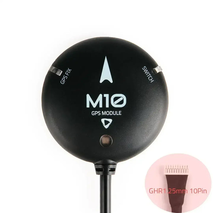 Holybro M10 GPS Module — u-blox M10, 4-Constellation GNSS, IST8310 Compass, LED, Buzzer