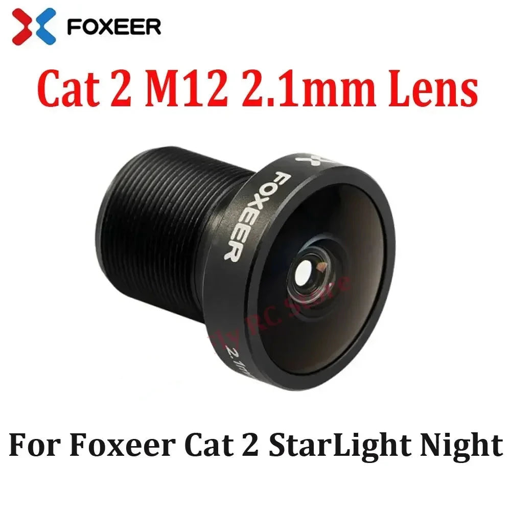 Original Foxeer Replacement Camera Lens 1.7mm 1.8mm 2.1mm 2.5mm Lens/M8 M12 Wide Angle Lens for Toothless/Predator/Falkor Camera