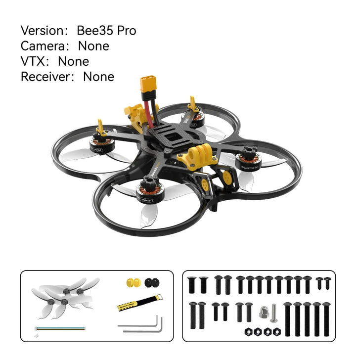 SpeedyBee Bee35 Pro 3.5" FPV Cinewhoop - DJI O3 6S ELRS