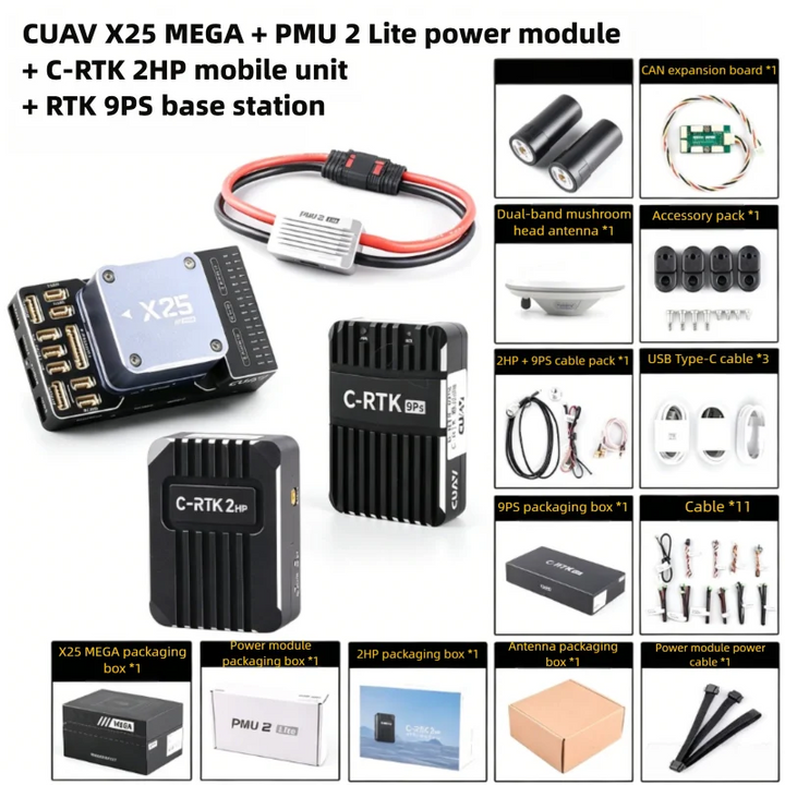 CUAV X25 MEGA Industrial ArduPilot/PX4 Flight Controller