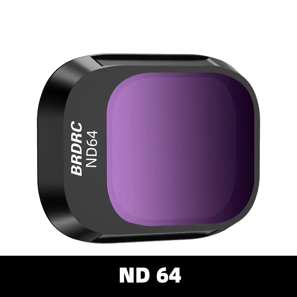 BRDRC Lens Filters for DJI Mini 4 Pro - UV CPL ND8/16/32/64 ND-PL Set