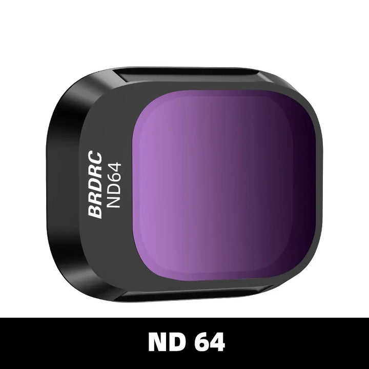 BRDRC Lens Filters for DJI Mini 4 Pro - UV CPL ND8/16/32/64 ND-PL Set