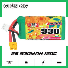 Gaoneng GNB 930mAh 120C/240C LiPo Battery XT30 — 2S / 3S / 4S / 6S for FPV Racing Drones