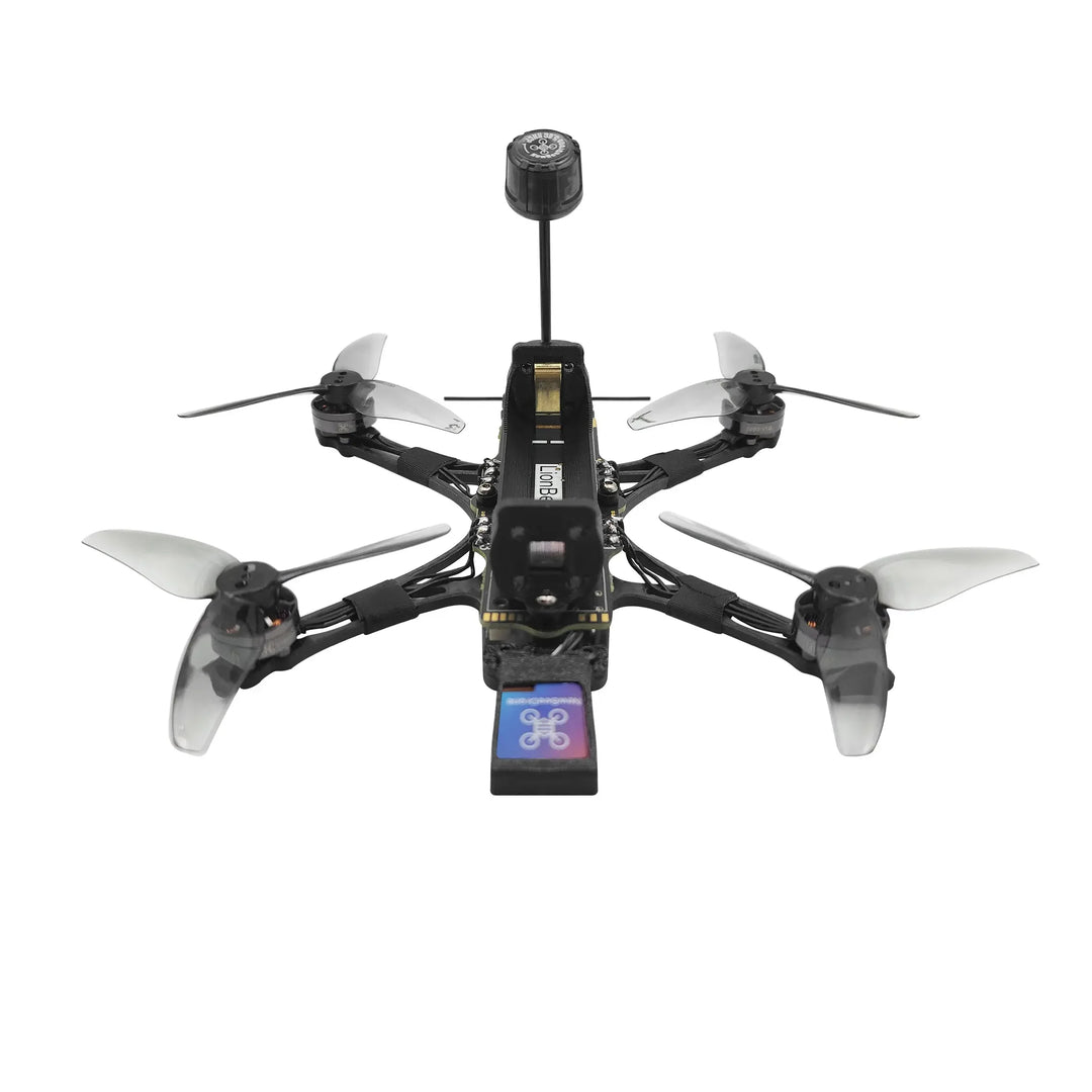 NewBeeDrone LionBee 3-Inch Long Range FPV Developer Kit — ELRS 2.4G AIO, 800mW VTX, M10Q GPS, 1S 18650, 62.3g