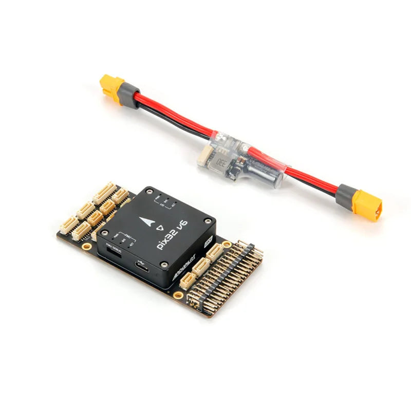 Holybro Pixhawk 6 (PIX32 V6) Flight Controller — FMU v6, PX4 & ArduPilot, Standard & Mini Baseboard, PM02, M9N/M10 GPS Bundles