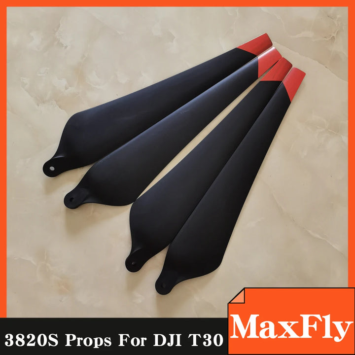 12 Pcs DJI T30 3820s Propeller Carbon Fiber Nylon Folding Paddle For DJI T30 CW/CCW Props Agriculture Plant Drone Accessories