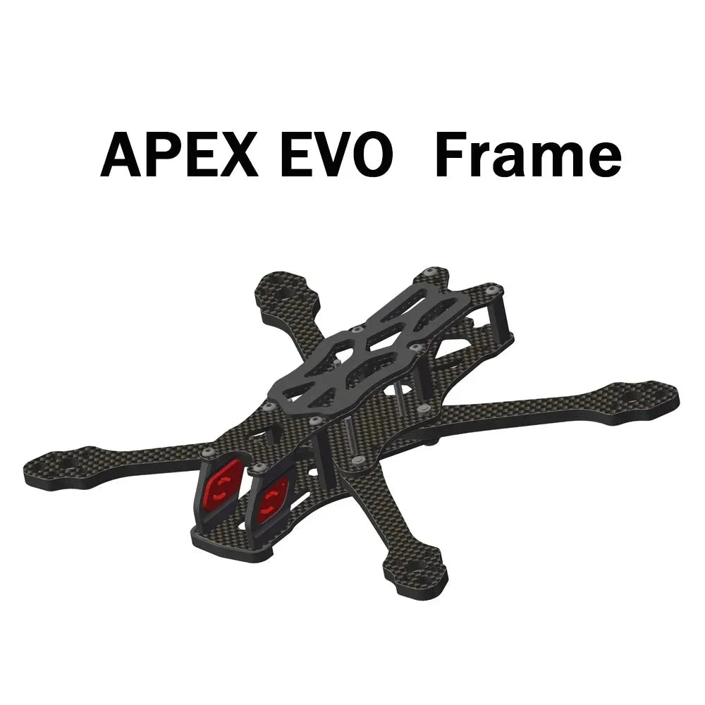 APEX EVO  Frame Kit Quadcopter for CADDX Vista Polar Nebula Pro RunCam Link Phoenix DJI O3 Air Unit 2306 Motor