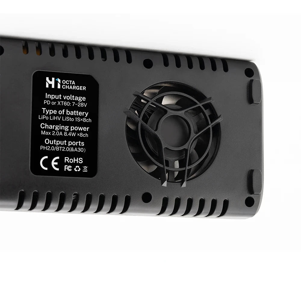 ToolkitRC H1 8-Channel 1S Lithium Battery Charger