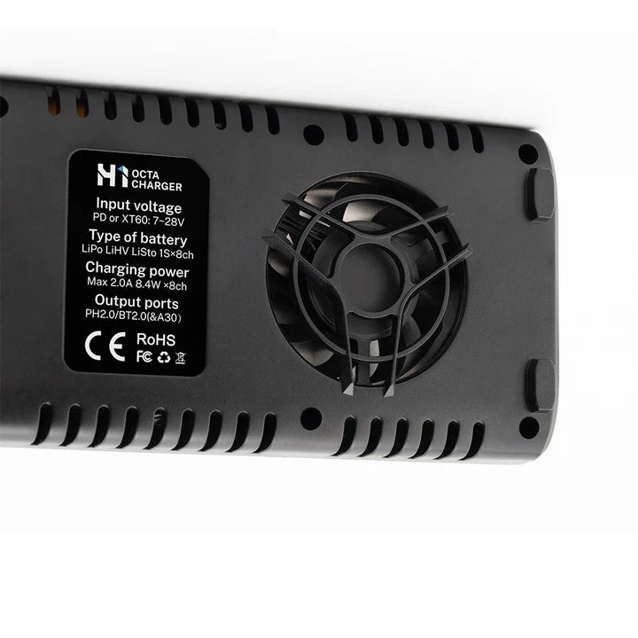 ToolkitRC H1 8-Channel 1S Lithium Battery Charger