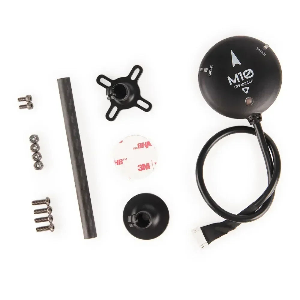 Holybro M10 GPS Module — u-blox M10, 4-Constellation GNSS, IST8310 Compass, LED, Buzzer