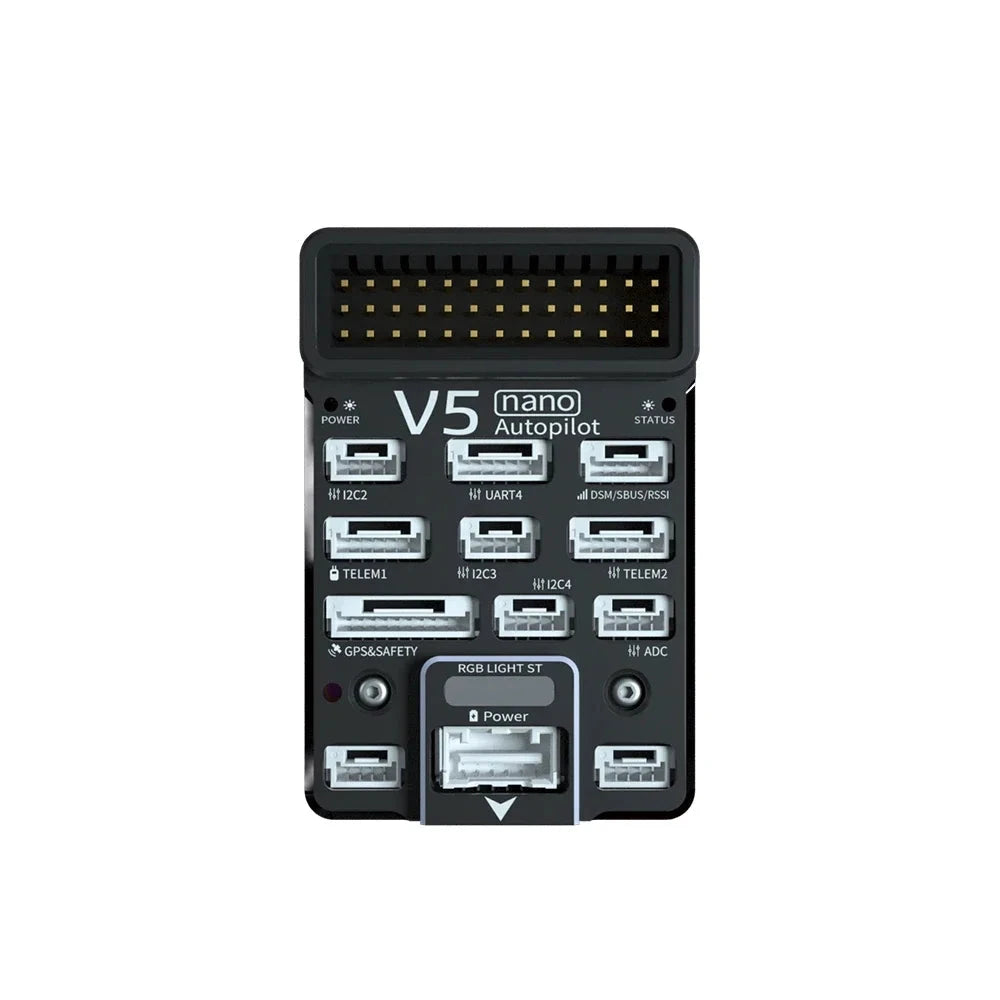 CUAV V5 Nano Compact Flight Controller — FMU v5, STM32F765, Dual IMU, PX4 & ArduPilot, Mini Pixhawk for UAV