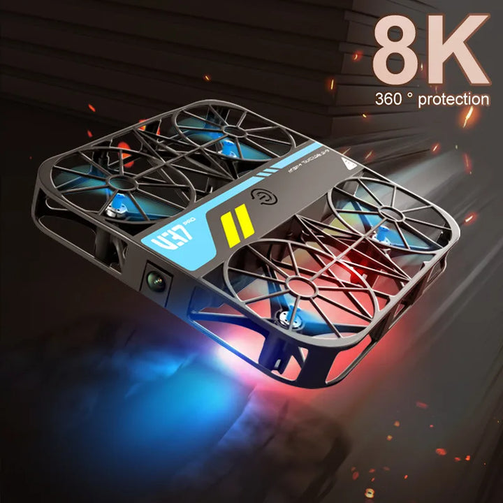 4DRC V37 New Mini 8K Drone with Camera 4K HD Easy To Carry WiFi FPV Drone Pocket Rc Helicopter Quadcopter Family Toys Gift