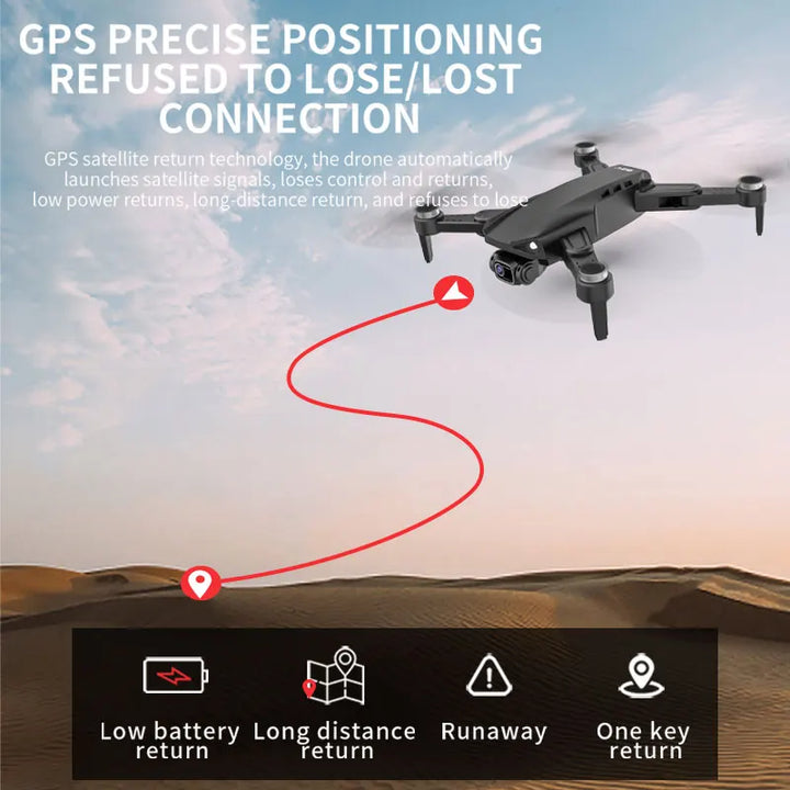 L900 Pro SE Mini Drone 4K Professional With HD Camera 5G WIFI GPS FPV Brushless Motor Optical flow Dual ModeRC Quadcopter Dron