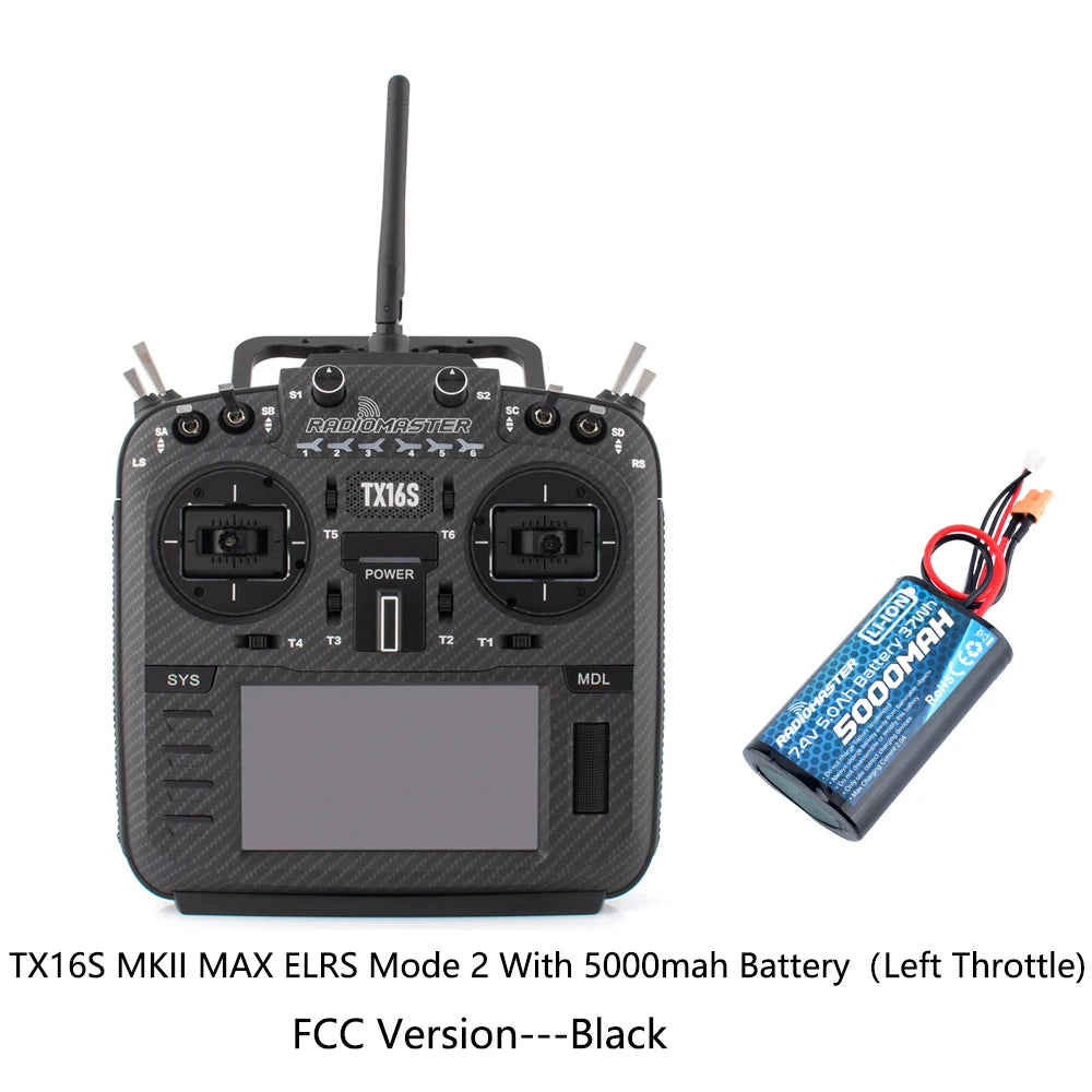 RadioMaster TX16S MKII MAX Radio Control System ExpressLRS Multi-protocol 4in1