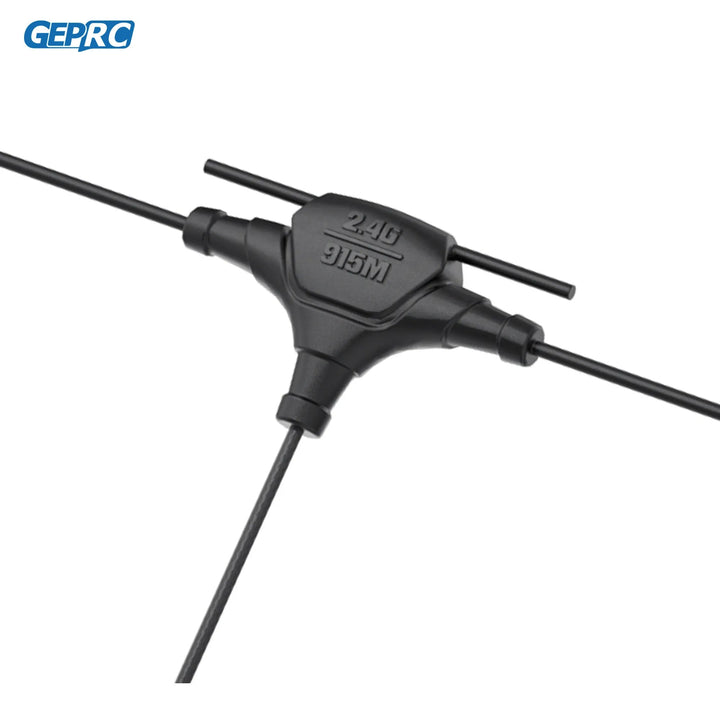 GEPRC 915M/2.4G Dual-Band T Antenna 80mm ELRS Dual-band Receivers DIY RC FPV Quadcopter Freestyle Drone Replacement Parts