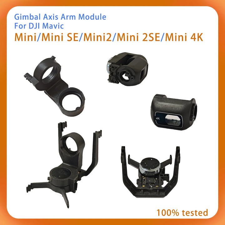 Original DJI Mini 1/2/SE/2 SE/4K Gimbal Yaw Motor, Yaw Bracket, Camera Frame, DJI Mini 1/2/SE/2 SE/4K Repair Parts