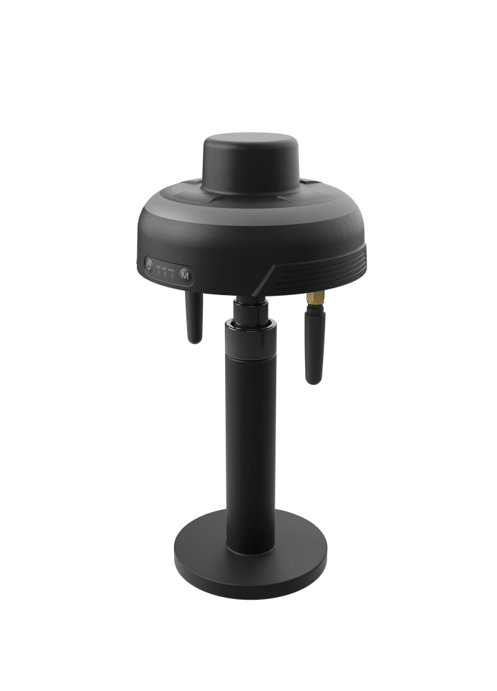 Skydroid RTK Base Station — L1+L2 Dual-Frequency GPS, 2cm Accuracy, 915MHz, 12,000mAh 50H, Telescopic Rod, Magnetic Base, IP-Rated, Portable