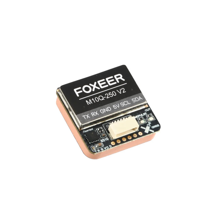 Foxeer M10Q 250 V2 GPS Module — IST8310 Compass, 72CH, Multi-Constellation, Dual Protocol, 5V