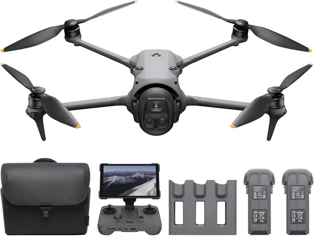 Refurbished DJI Mavic 4 Pro — 100MP Hasselblad Triple Camera, 6K/60fps HDR, 51-Minute Flight Time