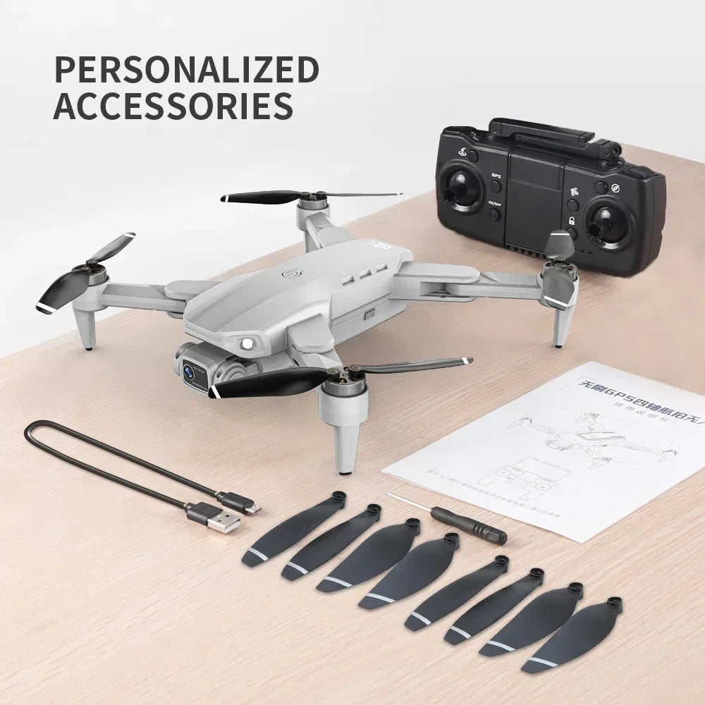 New L900 PRO Drone 4K Professional 5G WIFI FPV GPS HD Camera Photography Brushless Foldable Quadcopter 1200M RC Toy Gift