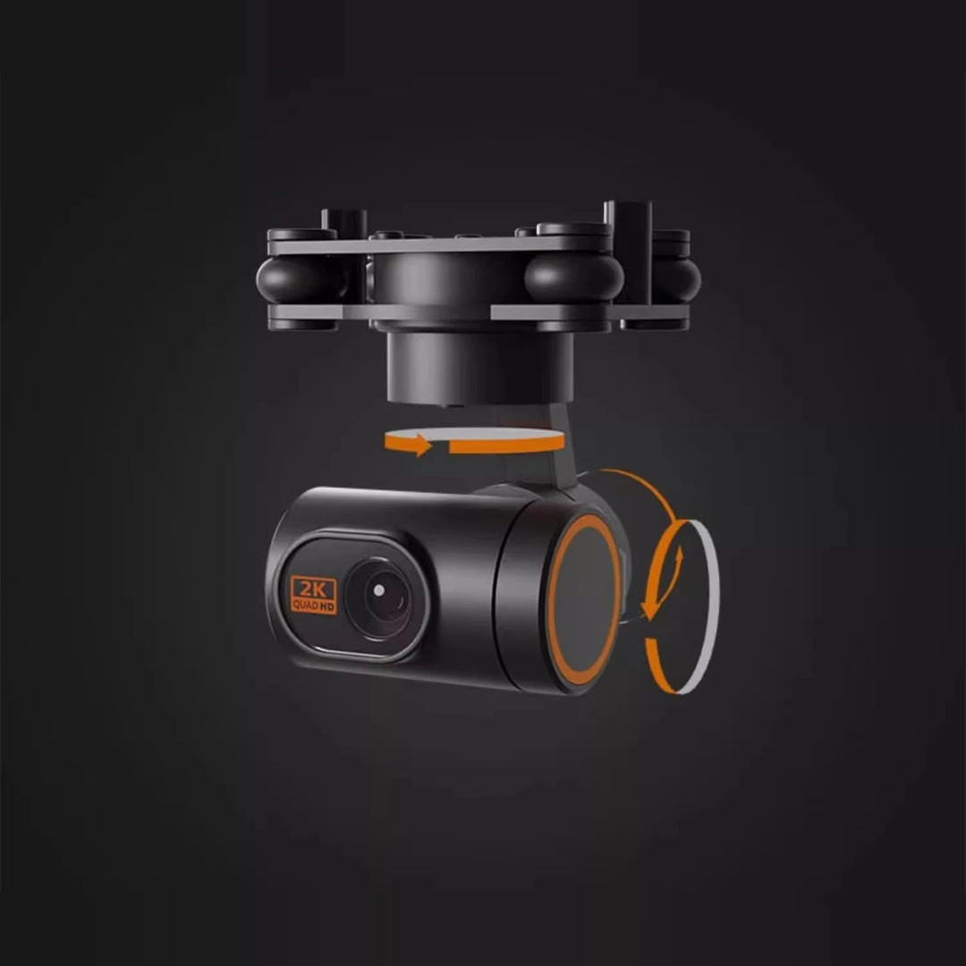 Skydroid C10 Pro 3-Axis Gimbal Camera — 2K HD, RTSP, Optical Zoom, 61g, Anti-Shake, UAV Aerial Photography