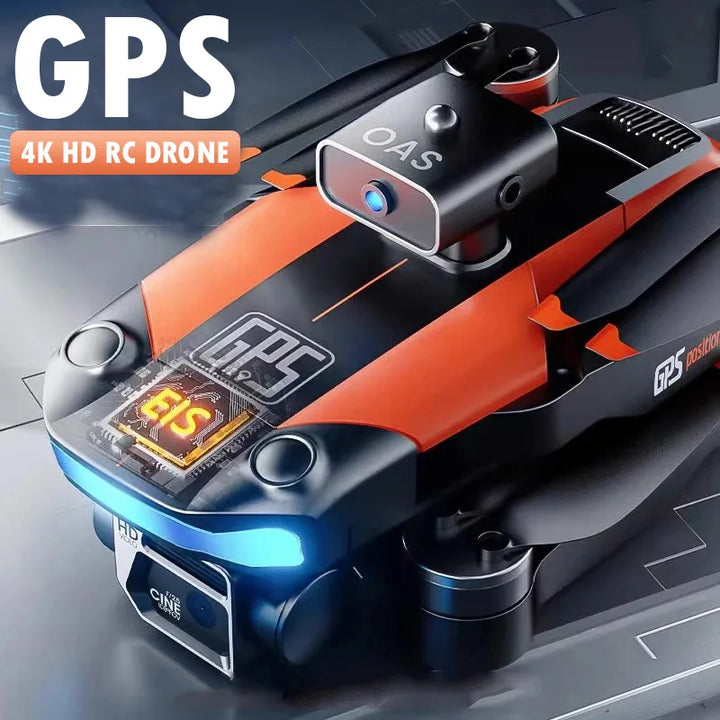 JJRC X26 4K GPS Camera Drone with Obstacle Avoidance, Dual HD Cameras, Brushless Motors, Intelligent Follow, and 20-Min Flight Time