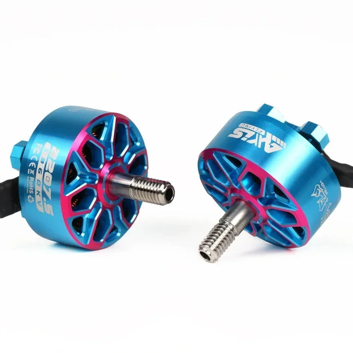 Axisflying Bando 2207.5 6S Brushless Motor — 1860KV / 1960KV, 5" FPV Freestyle & Cinewhoop (4PCS)