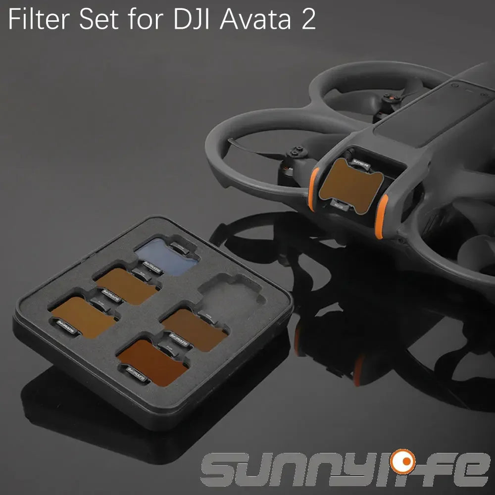 For DJI Avata 2 Propeller Guard Accessories Combo Gimbal Protector Motor Cover Lens Protection Cap Battery Protection Bracket