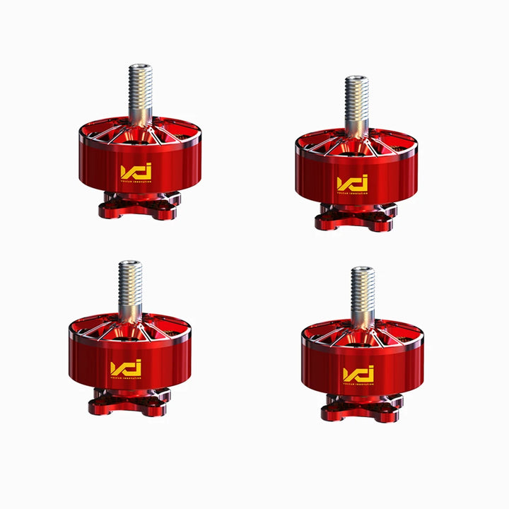 4Pcs VCI Vulcan 2207 LT 2160KV FAI World Champion Motor Green Red Low Energy Consumption 14524RPM 24V Drone Racing Motor