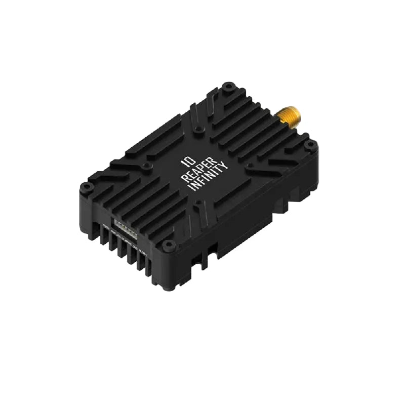 Foxeer Reaper Infinity V2 5.8GHz VTX — 2.5W / 5W / 10W, 80CH, 9–36V, 48g, 20×20mm, SMA, for FPV Long Range Drones