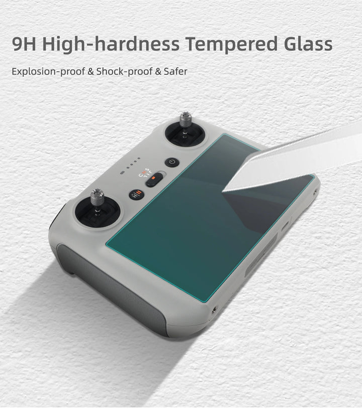 Protective Film for DJI Mini 3 /3 Pro Mini 4 Pro HD Glass Screen Protector Anti-Scratch Screen Film RC RC 2 Remote Accessories