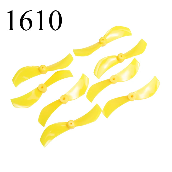 Gemfan 1610 40mm 2-Blade Micro Whoop Props 4 Pairs 1mm/1.5mm for 1102 Motors