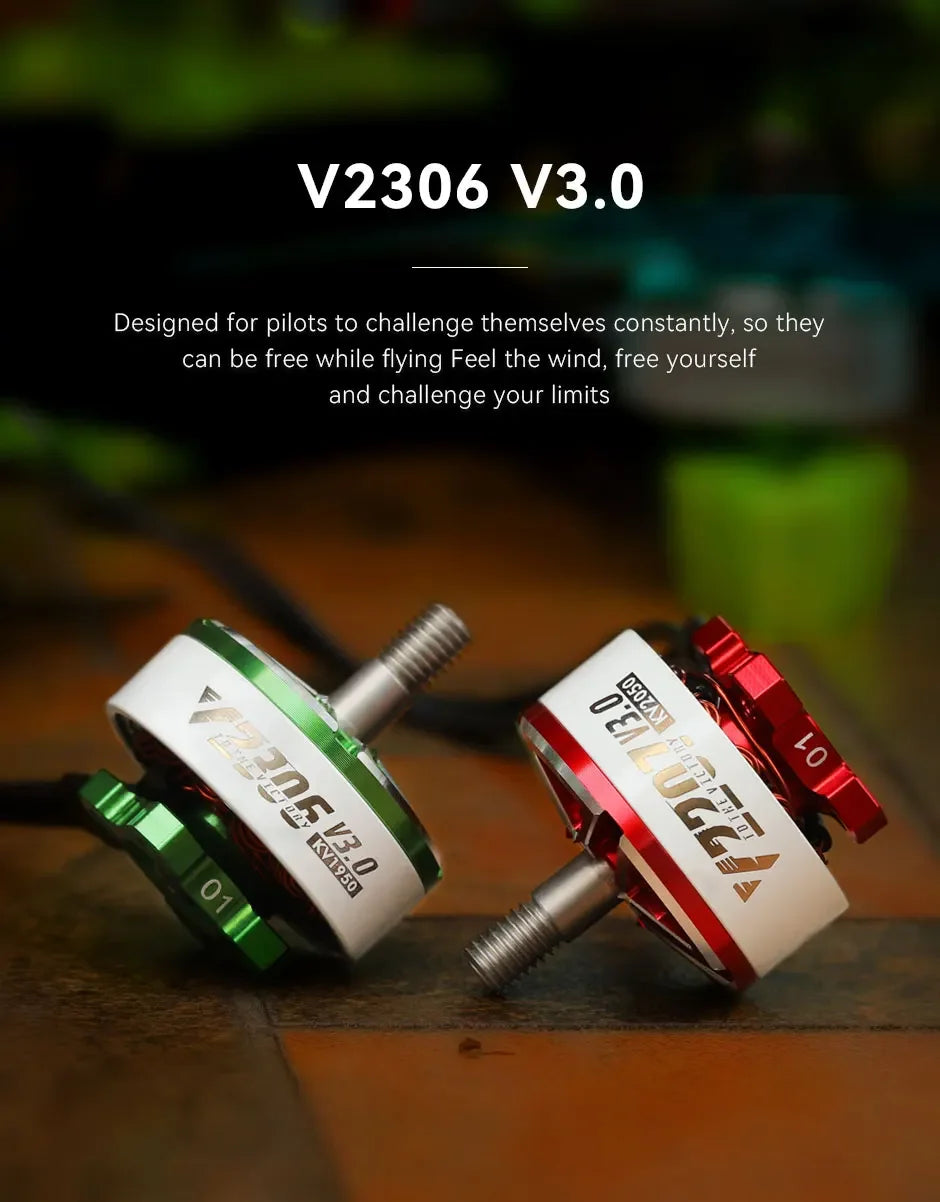 T-MOTOR VELOX V3 V2207 V2306 1750KV 1950KV 2050KV 6S 2550KV 4S Brushless Motor for FPV Freestyle Drones DIY Parts