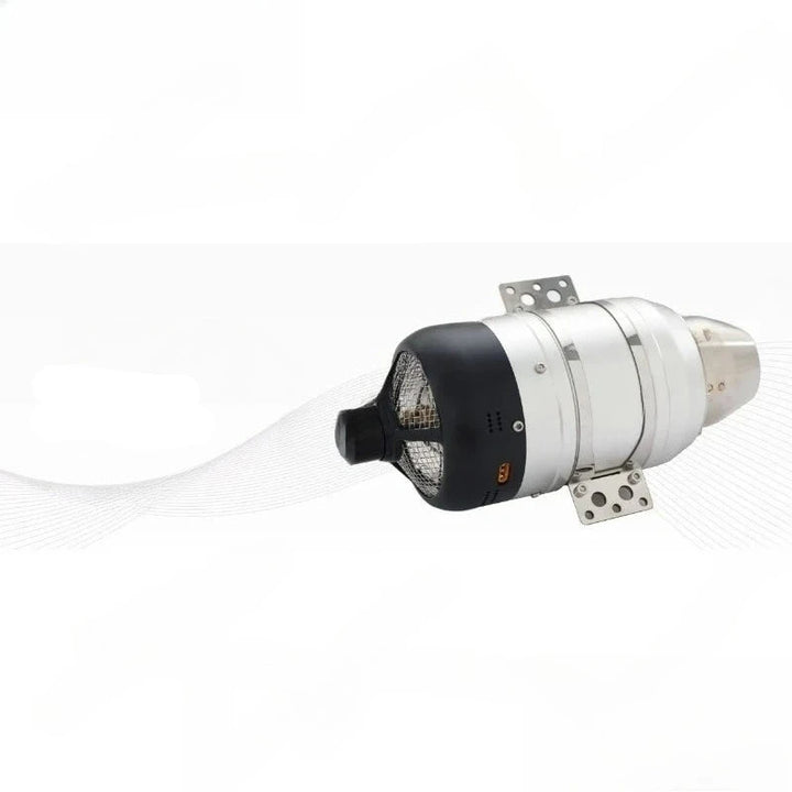 SW60B Turbojet Engine — 60N (6kg) Thrust, 50K–150K RPM, 83×198mm, 765g, for RC Jet Aircraft & UAV Platforms