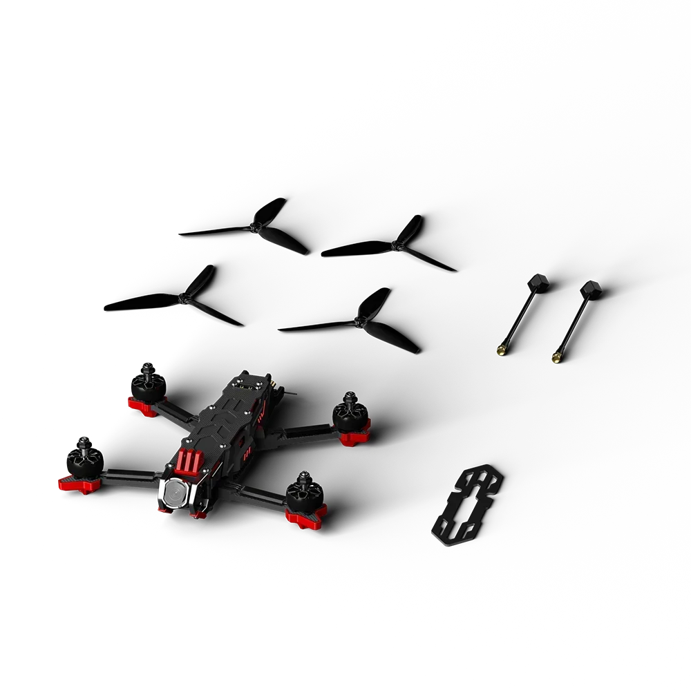 iFlight CineFlow 5 O4 Pro 5" 6S Cinematic Freestyle FPV Drone BNF XING2 2207 GPS