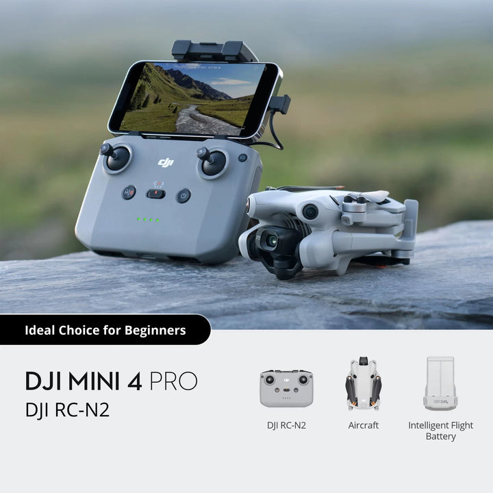 DJI Mini 4 Pro Drone 4K/60fps HDR 3-Axis Gimbal 20km Transmission