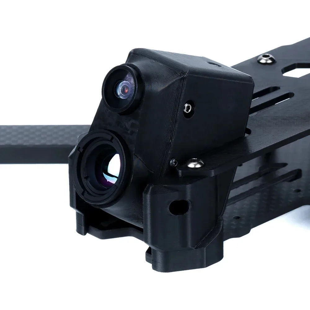 Axisflying ECO NAJA Dual FPV Thermal Camera — CMOS + IR, Servo Day/Night Switch, CVBS, 256×192 / 384×288 / 640×512